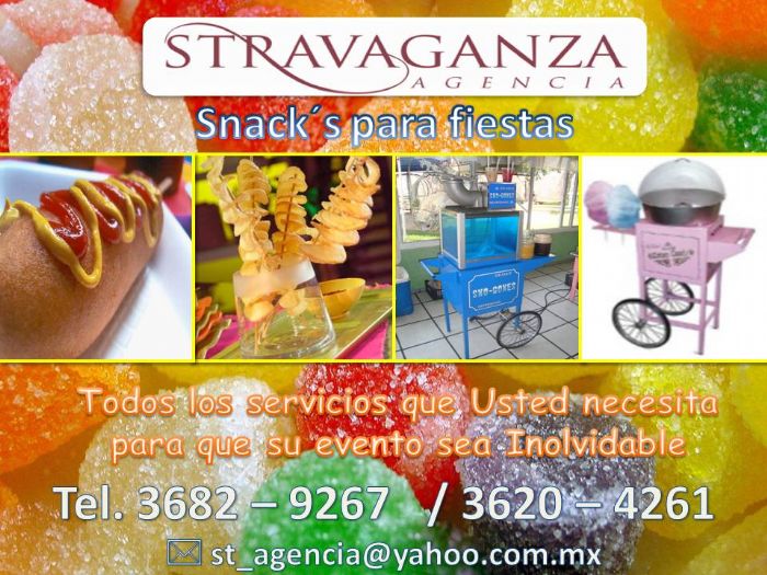 ,Snacks para fiestas by Stravaganza 